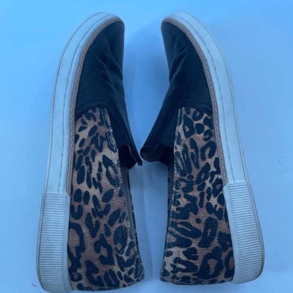 Naturalizer Womens Zola Slip-on Cheetah Print Leather Sneaker Size 10 - Picture 9 of 11